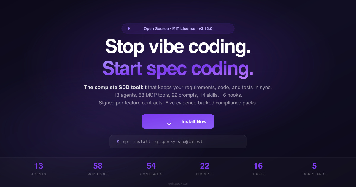 Spectically Def Specky — Agentic Spec-Driven Development